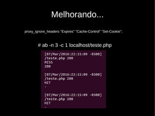 Melhorando...
# ab -n 3 -c 1 localhost/teste.php
proxy_ignore_headers "Expires" "Cache-Control" "Set-Cookie";
 