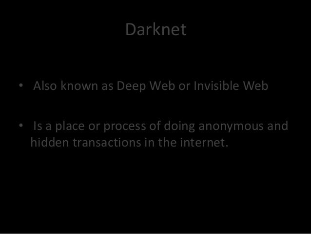 Urls For Darknet Markets