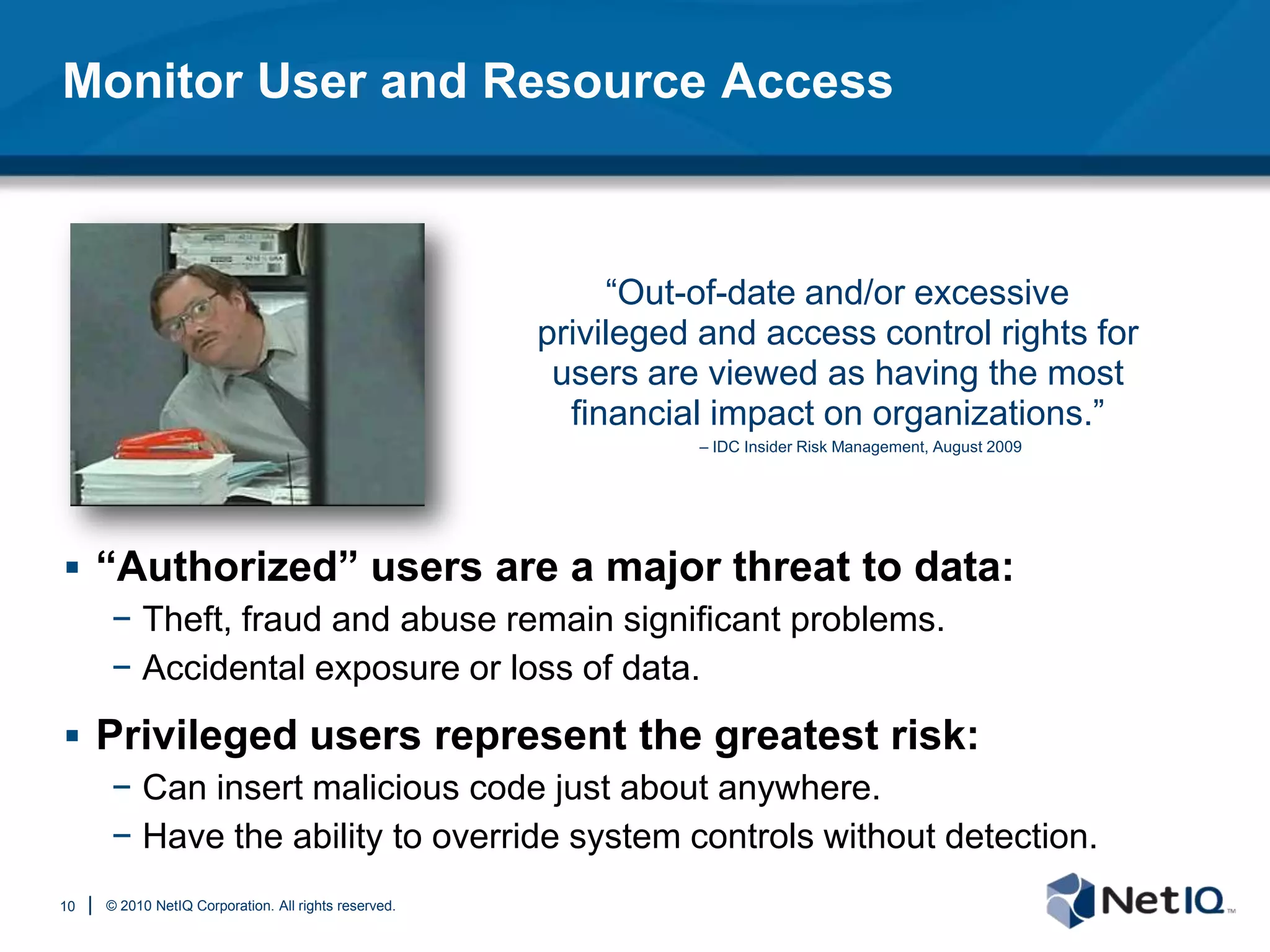 Back to BasicsGood Security Makes Compliance Easier.Compliance is a process, not a project.