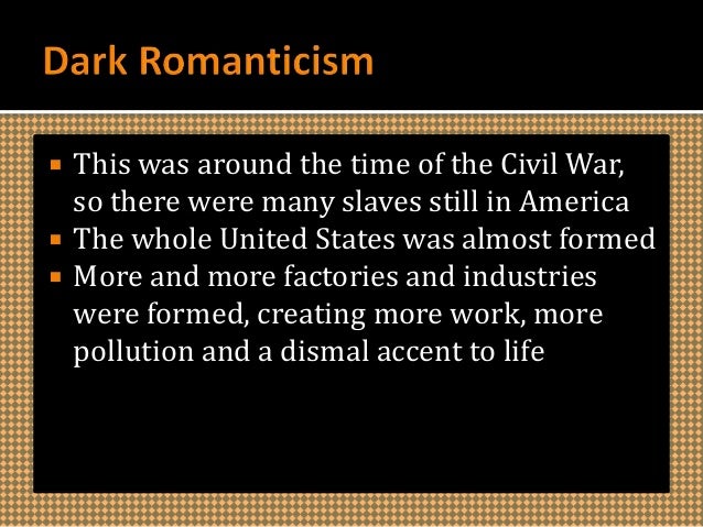 What Is Dark Romanticism