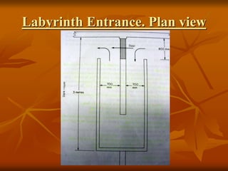 Labyrinth Entrance. Plan view
 