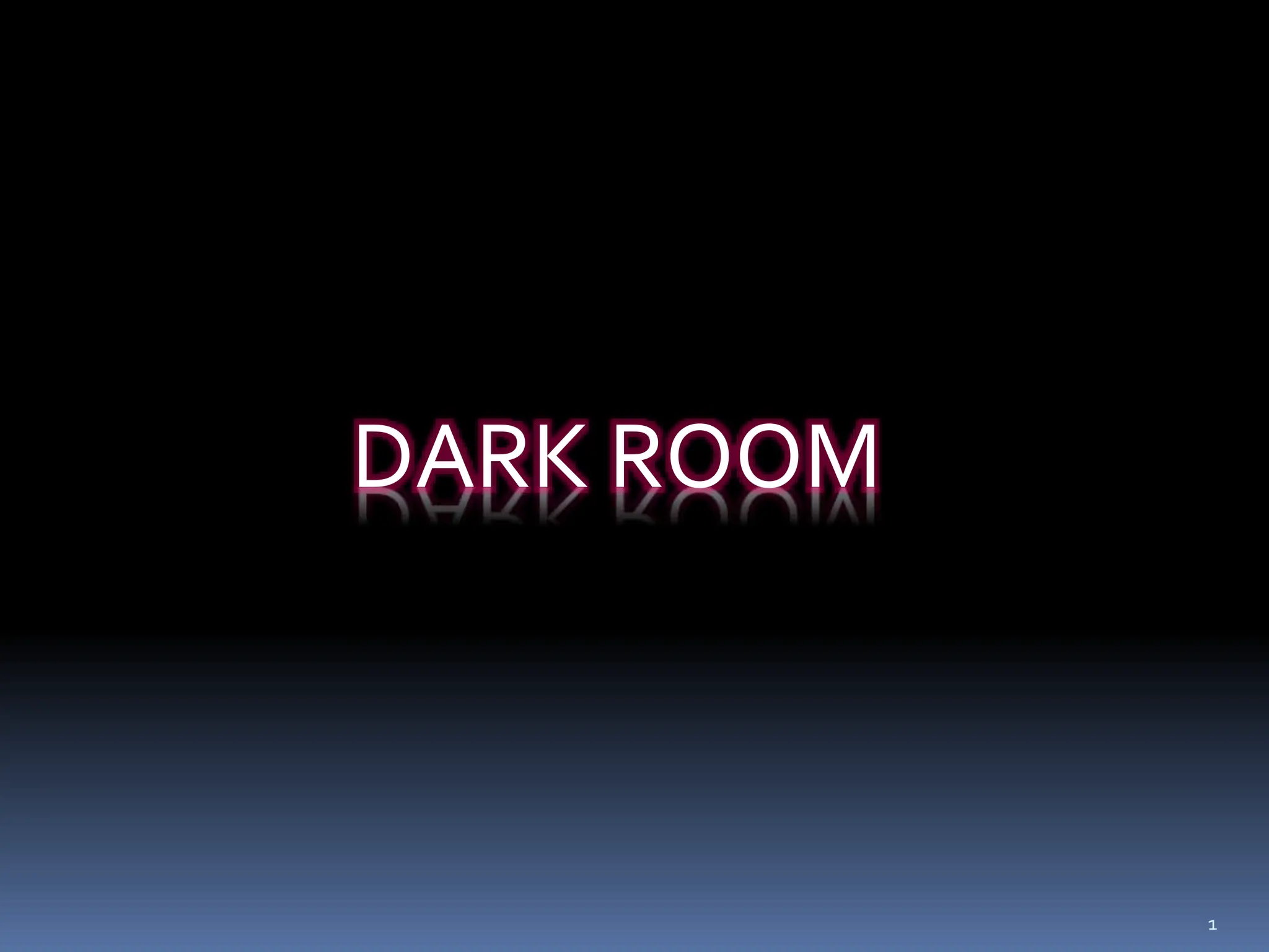 DARK ROOM procedure in radiology department.pptx