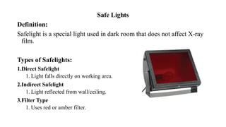 Safe Light Windows Darkroom and its construction & components ppt.pptx