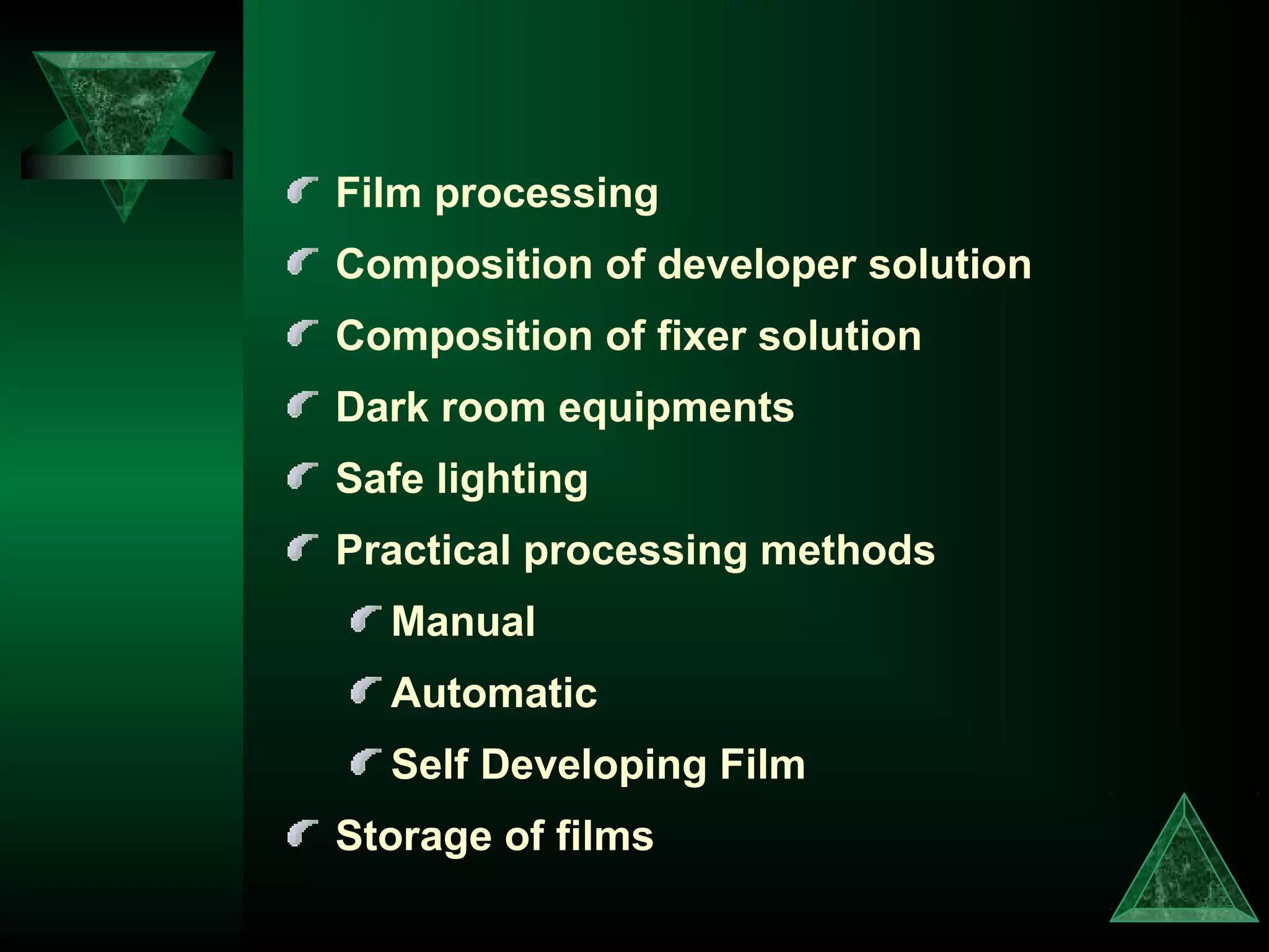 Dark room procedure / dental implant courses
