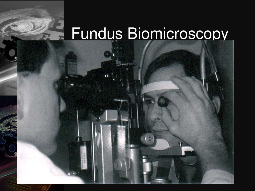 Dark room tests in ophthalmology