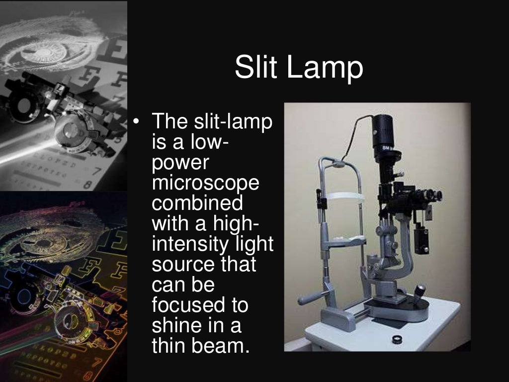 Dark room tests in ophthalmology