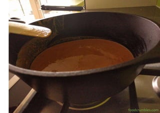 Making a dark roux for gumbo | PPTX