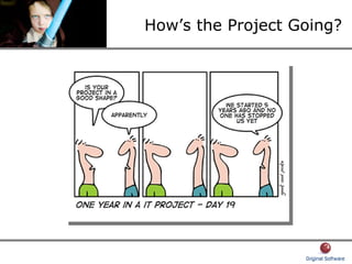 How’s the Project Going?
 