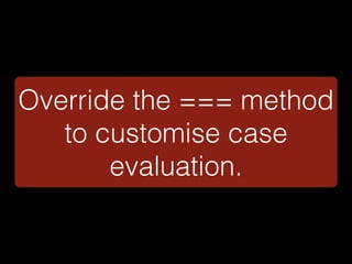(In)Famous Inﬁnity
$ irb> 1/0
$ irb> 1.0/0
$ irb> Infinity
=> ZeroDivisionError: divided by 0
=> Infinity
 