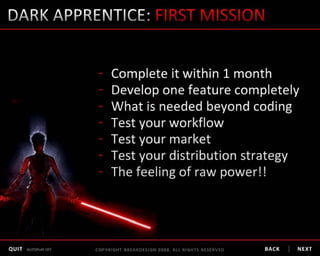 Dark Side Presentation