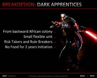 Dark Side Presentation