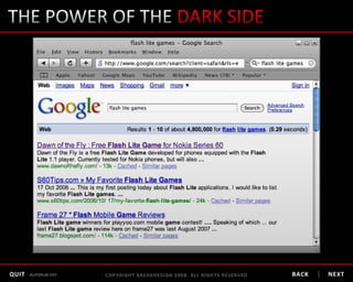 Dark Side Presentation