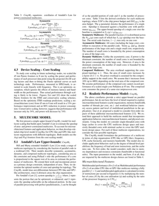 Dark silicon and the end of multicore scaling | PDF