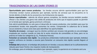 TRASCENDENCIA DE LAS DARK STORES (I)
Oportunidades para nuevos productos : las tiendas oscuras abrirán oportunidades para ...