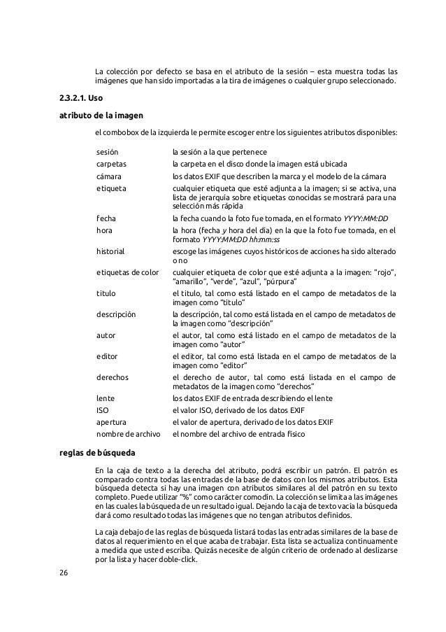 darktable user manual darktable user manual