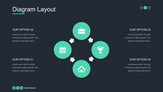 Dark theme free powerpoint template | PPTX