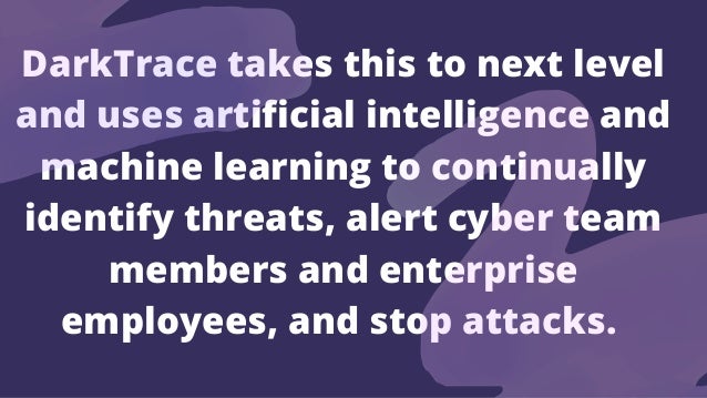 What Makes Darktrace Different? | PDF