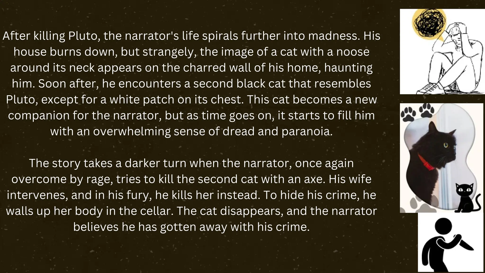 The Black Cat By Edgar Allan Poe The Black Cat by Edgar Allan Poe on virtual teacher ppt | PPT