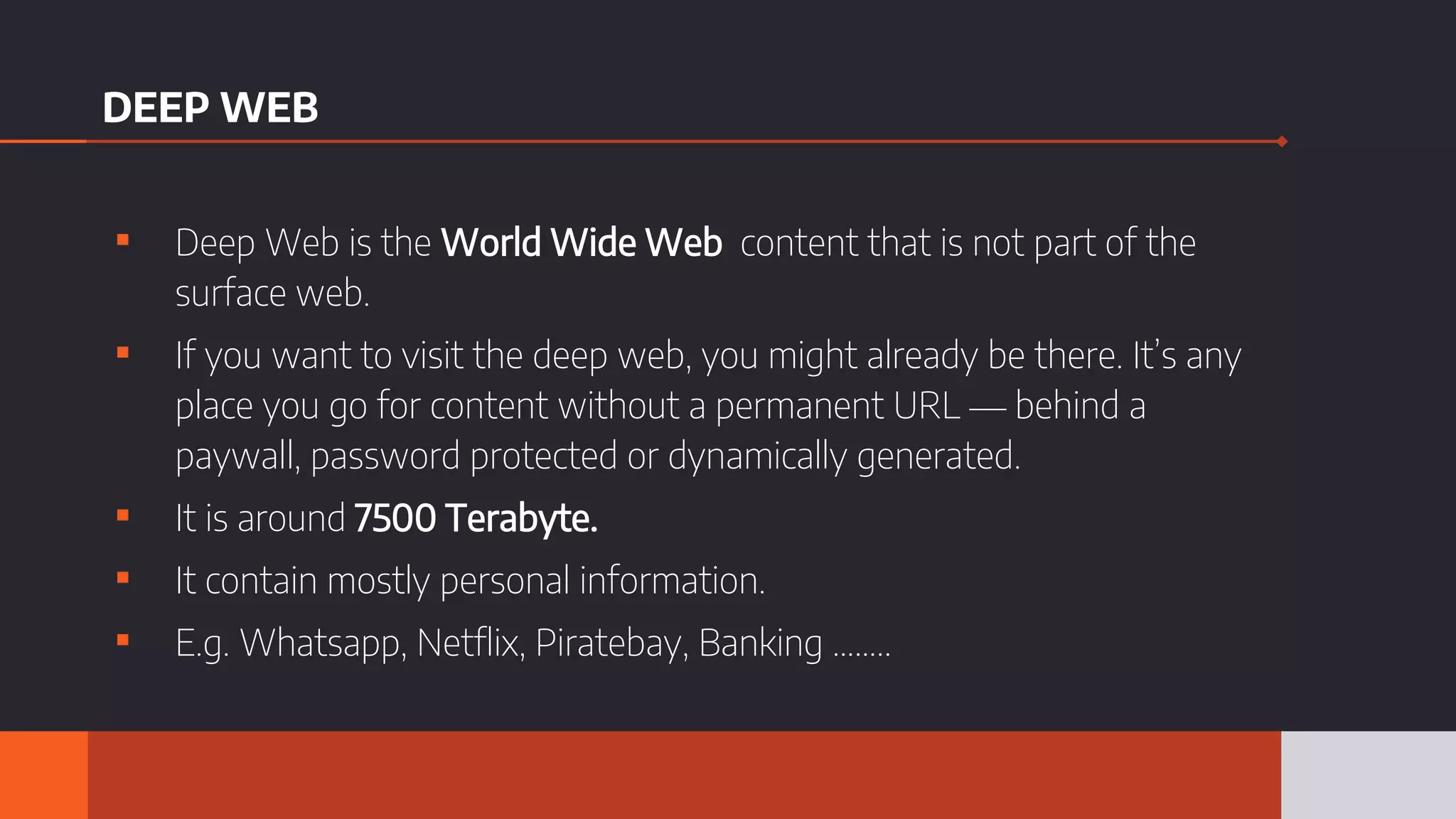 How to go on dark web