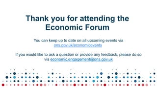 ONS Economic Forum, Darlington - 21 November 2022
