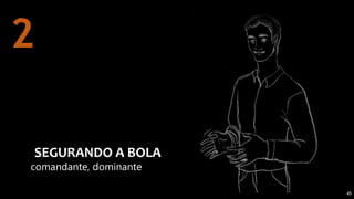45
comandante, dominante
SEGURANDO A BOLA
2
 