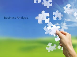 Business Analysis
 