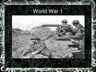 World War 1 