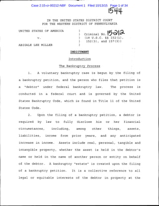 Case 2:15-cr-00212-NBF Document 1 Filed 10/13/15 Page 1 of 34
 