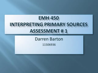 Darren Barton
11506936

 