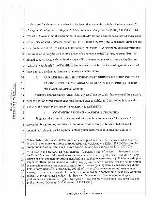 Darren Chaker AntiSLAPP First Amendment Law