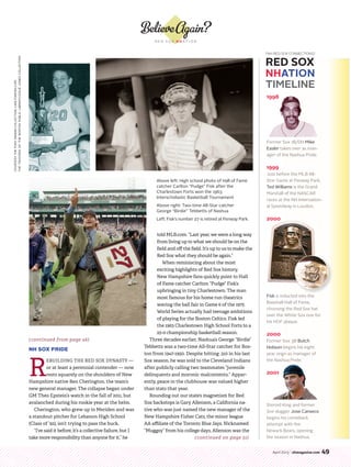 Believe, Again? - Redemption For the 2013 Red Sox - NH Magazine Cover Story 