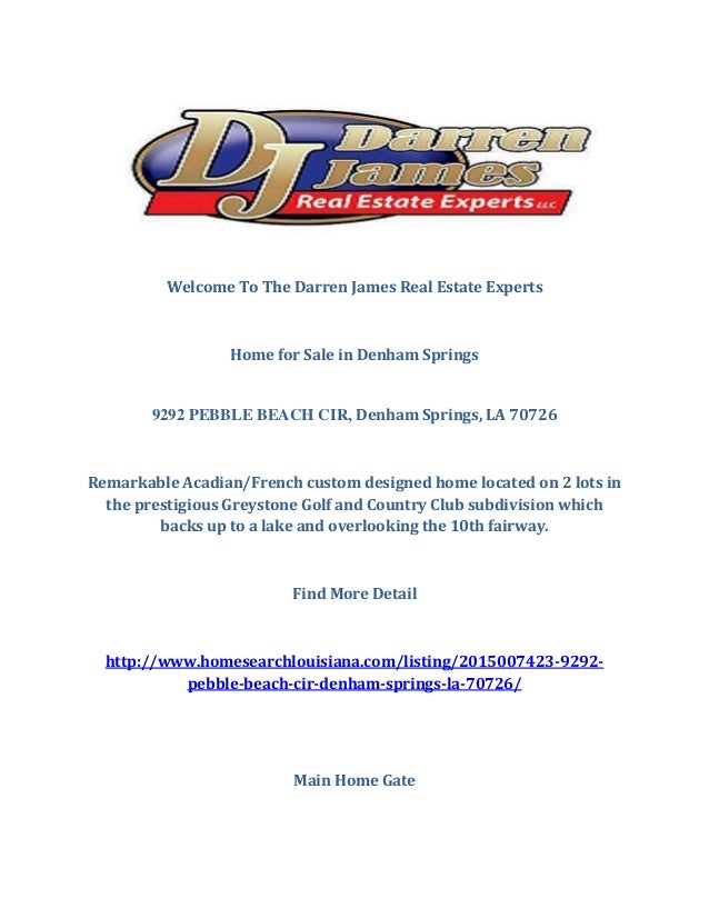 Darren James Real Estate Experts