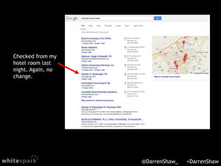 Darren Shaw  - User Behavior and Local Search - Dallas State of Search 2014 Slide 32