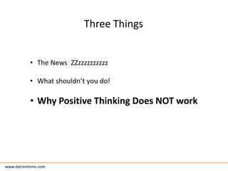 If not WHY, then WHAT?ASK Better Questions..What do I want to be happening?