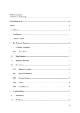 A Comparative analysis of Graph Databases vs Relational Database | PDF