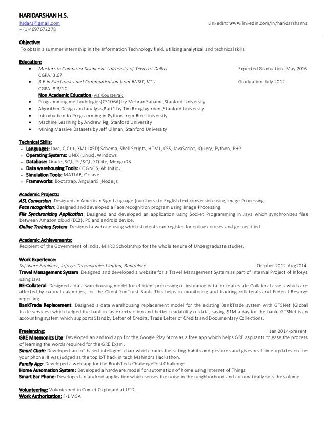 darshan resume