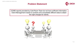 DKSH Client Management (Case Study Project 2021) | PPTX