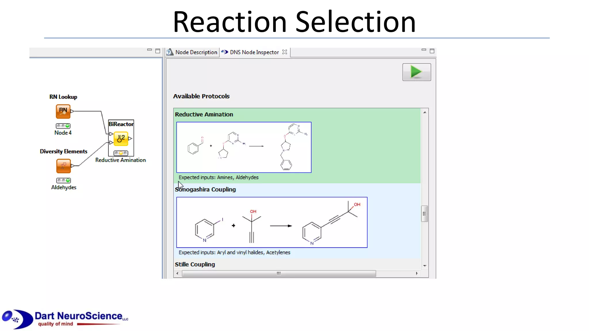 Reaction Selection
 