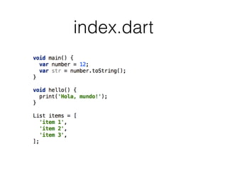 Дмитрий Васильев Dart for js devs | PPT