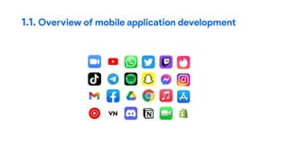 1.1. Overview of mobile application development
 