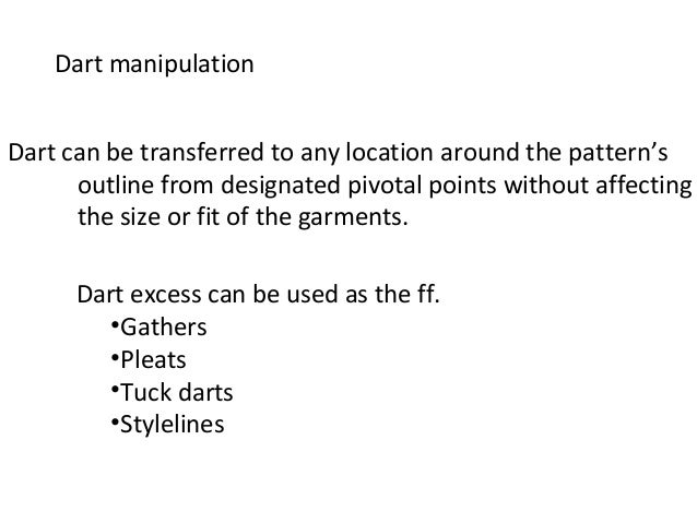 dart manupulation dart charting