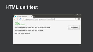 HTML unit test

 