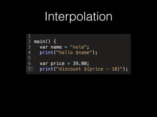 Interpolation
 