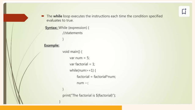 Pengantar Penggunaan Flutter - Dart programming language1.pptx | Free ...