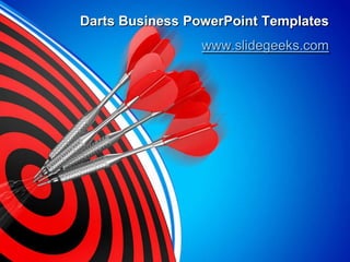 Darts Business PowerPoint Templates www.slidegeeks.com 