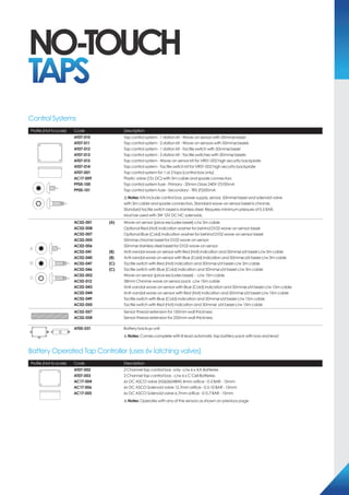Dart Valley Systems WRAS Approved Washroom Controls - No Touch Taps ...