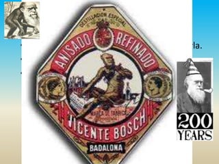 Últimos años de Darwin
• Darwin tuvo fama pero le costaba asumirla.
• Tuvo una enfermedad muy grave.
• Recibió una medalla Copley.

 