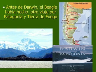 Antes de Darwin, el Beagle  había hecho  otro viaje por Patagonia y Tierra de Fuego 