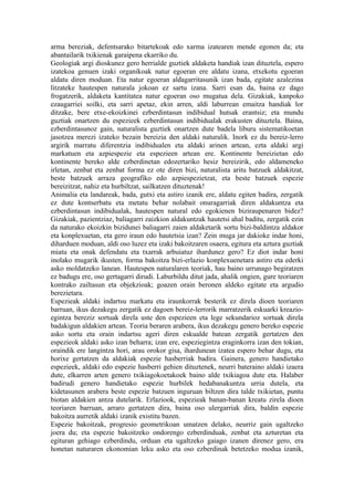 Darwin. espezieen jatorriaz