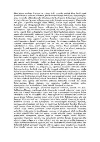 Darwin. espezieen jatorriaz